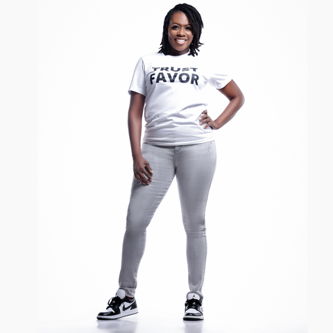 Trust Favor Signature Tee - White