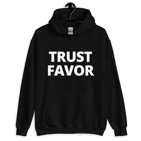 Trust Favor Signature Hoodie - Black
