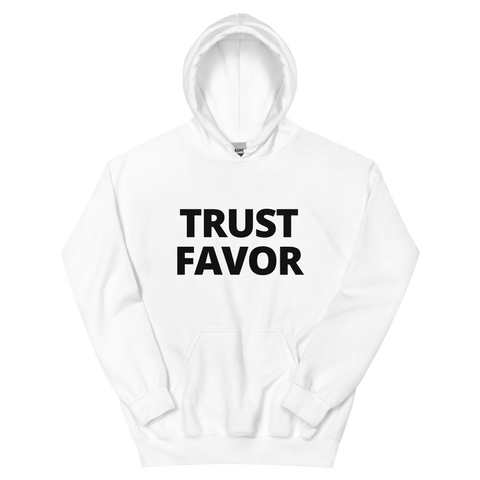 Trust Favor Signature Hoodie - White